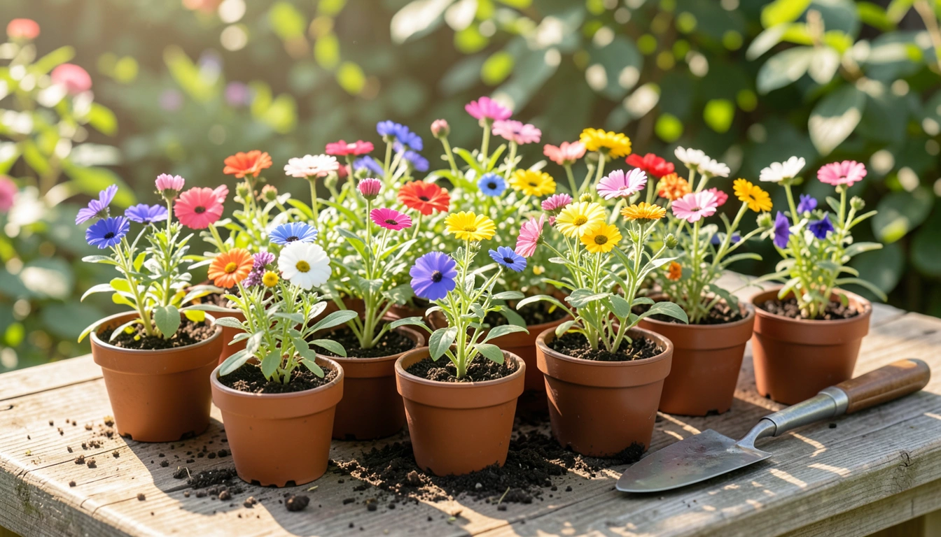 성공적인 꽃모종 식재와 초기 관리: 페트병 자동급수 화분 활용 팁